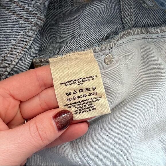 Free people hallie denim skirt women’s size‎ 31 - Picture 6 of 7